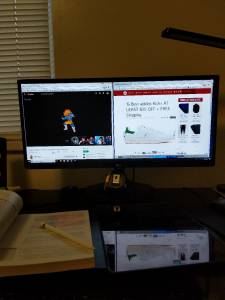 16 GB Gaming PC + Widescreen monitor (84403)