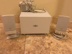 Computer Speaker and Subwoofer, Cyber Acoustics Platinum Series (Campbell/River)