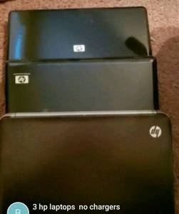 3 laptops. And 2 ipods (East ridge)