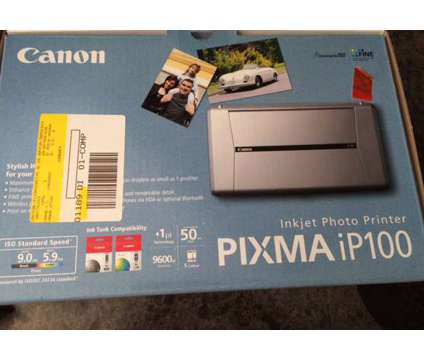 Canon PIXMA IP100 Digital Photo Inkjet Printer