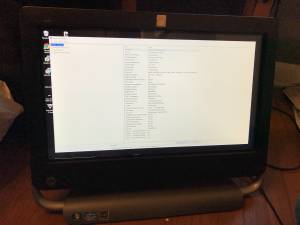 HP 420-1100t all in one touch screen (Milwaukee)