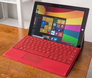 Microsoft Surface 3 w/red keyboard (andersonville)
