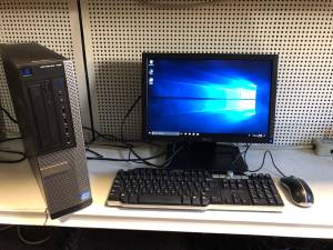 DELL desktop win 10 i5 processor comes with monitor keyboard and mouse (Medford)