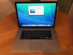 2014 Macbook pro laptop