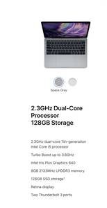 MacBook pro Retina 13.1 inch NEW (Intel Core I7 ,8GB RAM 128 GB SSD) (Columbus)