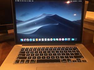 Macbook Pro Mid-2015 2.5 GHz i7, 16gb RAM, 512 GB SSD (Minneapolis)