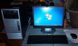 HP desktop PC, 17