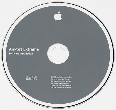 Apple AirPort Extreme CD version 4.2 for Mac - 2Z691-5417-A