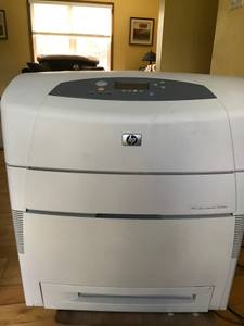 Printer, Industrial HP 5550 dn Color Laser Jet (Wauseon, OH)