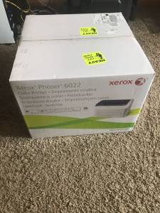 NEW IN BOX: Xerox Phaser 6022NI Color Laser Single-Function Printer