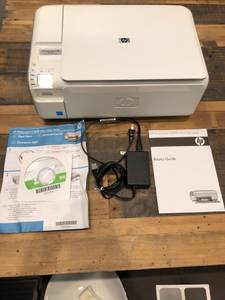 HP PhotoSmart C4480 All-In-One Printer Scanner Copier Excellent Cond.
