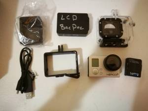 GoPro hero 3+ bundle with LCD bacpac (Laramie)