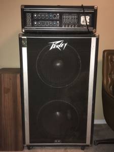 Peavey Mark IV Series 400 Bass Amp & 215 Cab with Dual 15