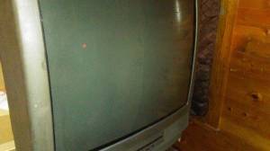 Large sanyo tv