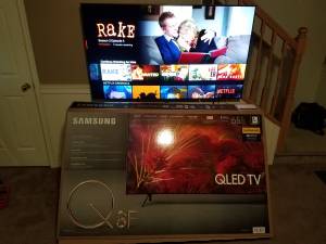 Samsung qled 4k smart TV 65