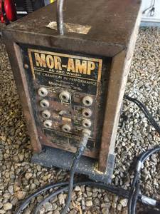 Mor amp Arc welder/battery charger made in USA (Pocahontas)