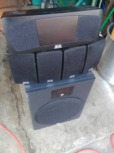 TR - 6010 Theater Research Stereo Surround Sound Speaker System (Portland)