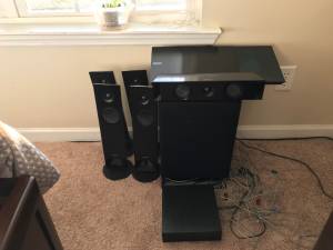 Sony bluray/5.1 surround sound (Hahira)