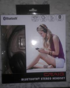 New Bluetooth Stereo Headset and Logitech Webcam (Fairbanks)