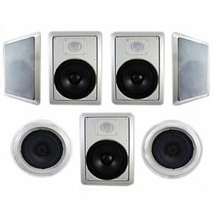 NEW Acoustic Audio HT-87 Home Theater 5 Speaker System (Rogers)
