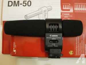 Canon Directional Stereo Mic (DM 50) for Camcorders with the Advanced -