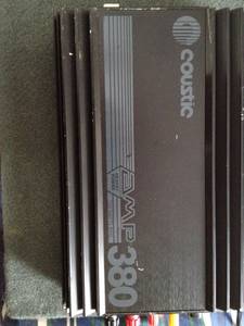 Coustic and Vector Research Car Amps (St. Matthews)
