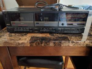 Sharp Stereo Cassette Deck (Indianapolis)