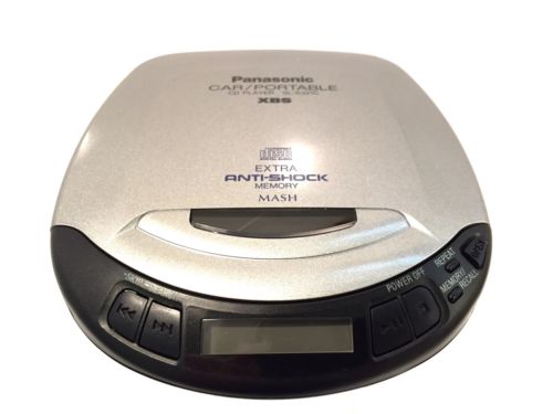 Panasonic Portable CD Player XBS MASH ANTI SHOCK Memory