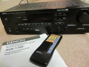 Receiver (Denon AVR-1100) (Owings Mills, MD)