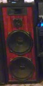 DJ speakers (Lawton)