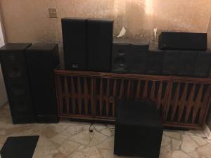 Infinity Home theater system
