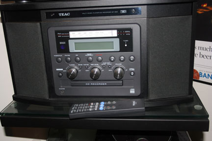 Teac GF650 Turntable, burn vinyl records to CD.