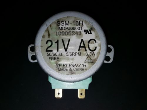 TESTED microwave synchronous turntable motor SSM-16H.