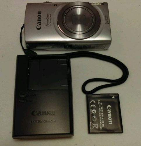 Canon PowerShot ELPH135 Digital Camera 8x Optical Zoom