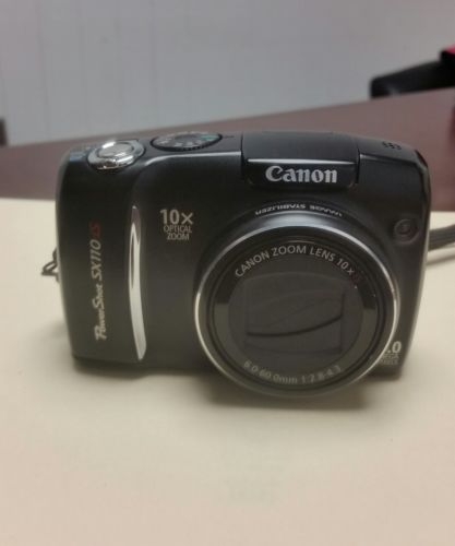 Canon Powershot SX110IS 9MP Digital Camera w 10x Optical