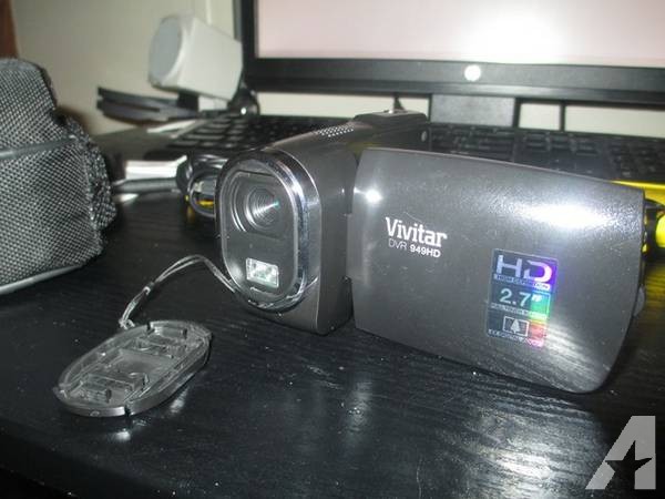 Black Vivitar Recording Camera DVR 949HD -