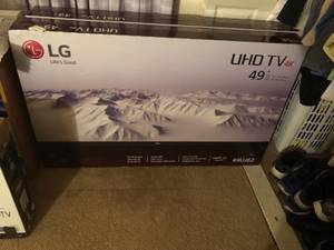 Brand new LG 4K smart tv still in the sealed box (Twin Falls)