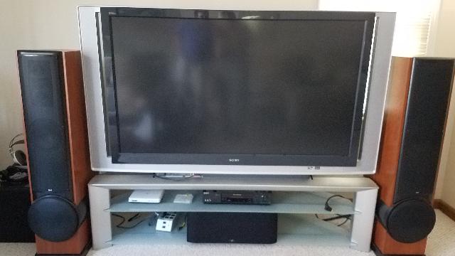 Sony Sxrd TV & Stand