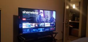 55 inch brand new Roku TCL TV (IRVING)