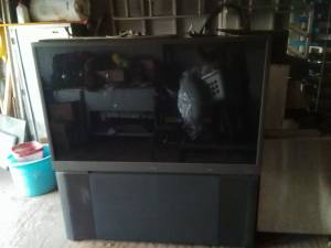 65 inch Mitsubishi tv (carnegie,ok.)
