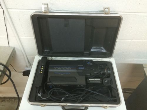 Vintage Magnavox VHS Video Camera Model CVJ310AV01 with Case
