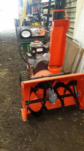 Ariens deluxe 27 two stage snowthrower (cda)