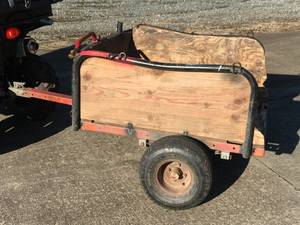 Atv lawnmower trailer TRADE (Ellijay)