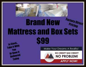 Brand New $99 TWIN Mattress SET..Take It Home TODAY (north knoxville)