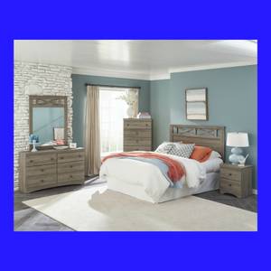 Mulberry Gray Bedroom Set BRAND NEW (north knoxville)
