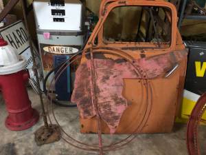 RARE 1930s Pontiac Chief Weathervane And 1940s City Cab Clock (Lubbock)