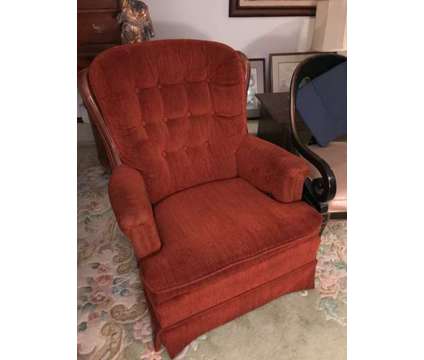upholstered rocking chair
