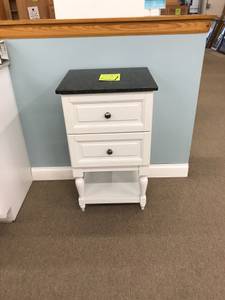 19 X 17 Side Stand with Granite top.