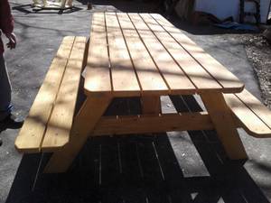 Custom Made Picnic Tables (Worcester)