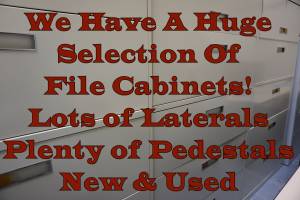 Over 150 File Cabinets in Stock - Filing Cabinet - Office Furniture (Office